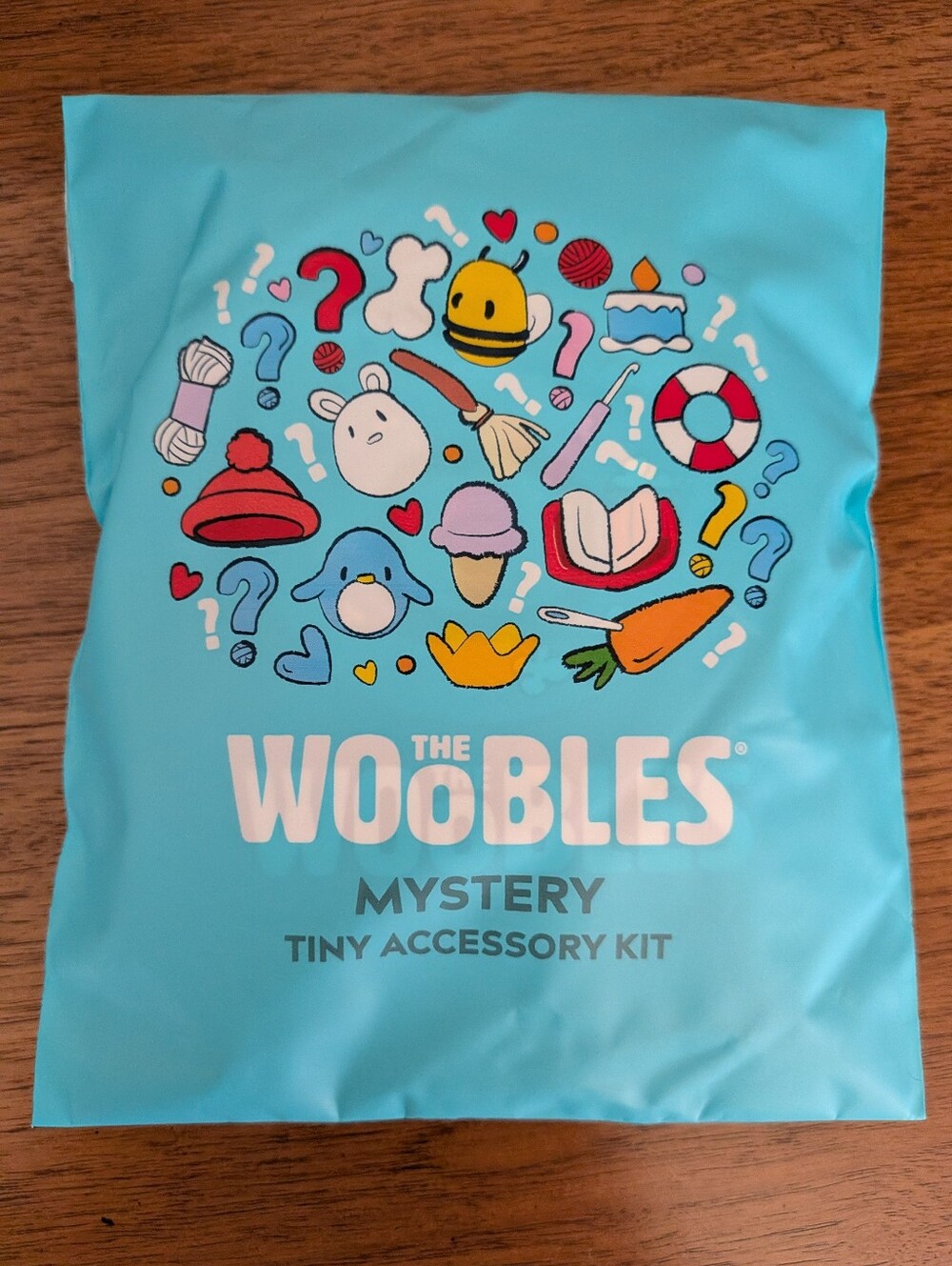 The Woobles Mystery Tiny Accessory Crochet Kit NEW SEALED Surprise